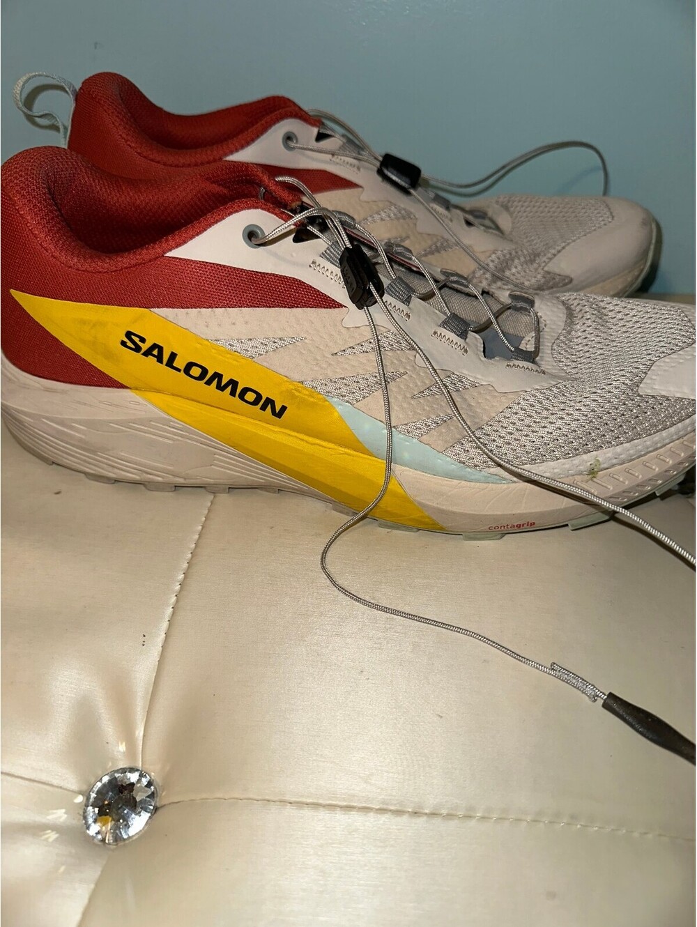 Salomon Men's Sense Ride 5 Trail Running Men's 12 Sneaker